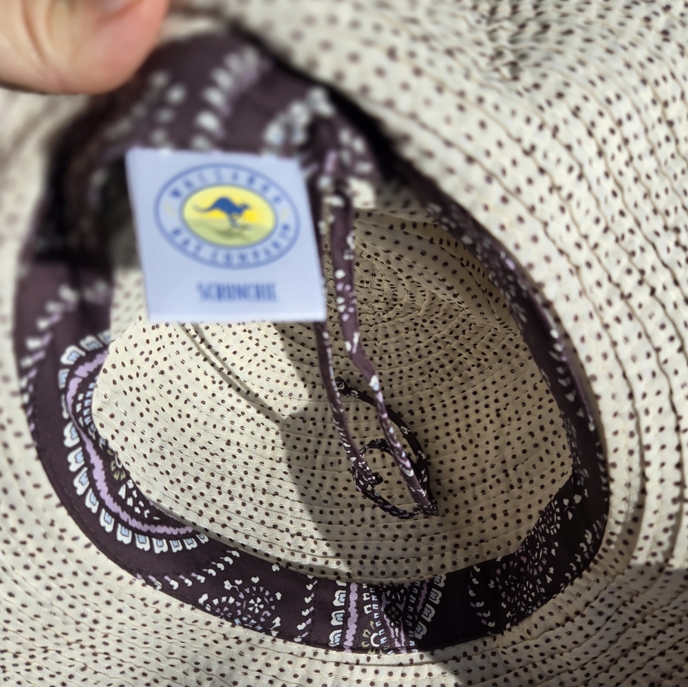 Wallaroo Beige Polka Dot Sun Hat - Picture 10 of 11